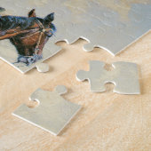 ヴィンテージカウボーイ、プレインズのセンチネルby Dunton ジグソーパズル (側面)