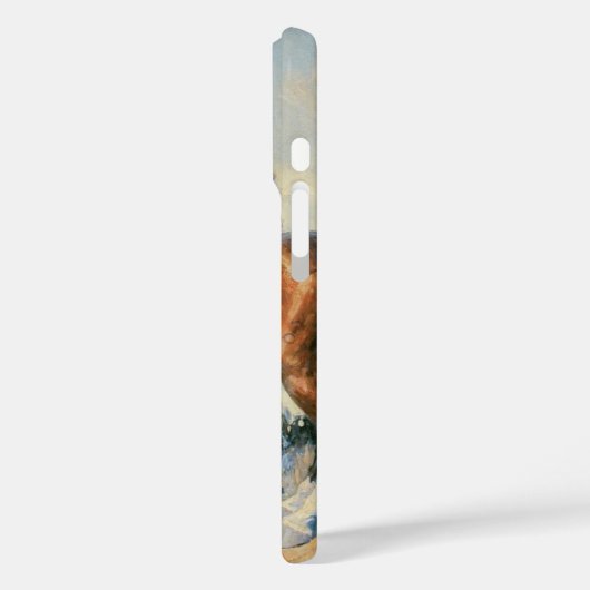 ヴィンテージカウボーイ、プレインズのセンチネルby Dunton Case-Mate iPhoneケース (裏面 / 左)