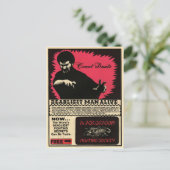 ヴィンテージカウントのDante広告 ポストカード (スタンド正面)