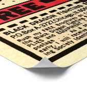 ヴィンテージカウントダンテ広告アート ポスター (角)