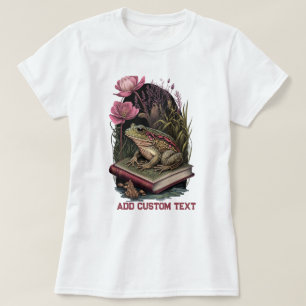 ヴィンテージカエルの森のヒキガエル、カエル愛好家 Tシャツ