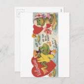 ヴィンテージカエル シーズンポストカード (正面/裏面)