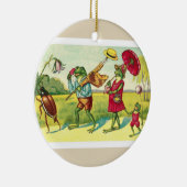 ヴィンテージカエルNo.2 セラミックオーナメント (右)