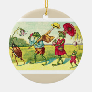 ヴィンテージカエルNo.2 セラミックオーナメント