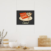 ヴィンテージカクテルのポスター ポスター (キッチン)