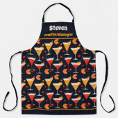 ヴィンテージカクテルアワーミックスロジスト エプロン (正面)