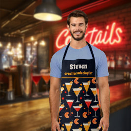 ヴィンテージカクテルアワーミックスロジスト エプロン