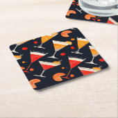 ヴィンテージカクテルアワー ペーパーコースター (アングル)