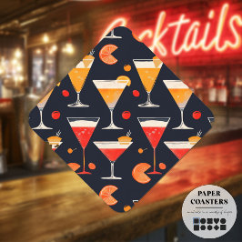 ヴィンテージカクテルアワー ペーパーコースター