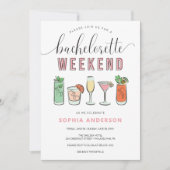 ヴィンテージカクテルバチェロレッテの日程 招待状 (正面)