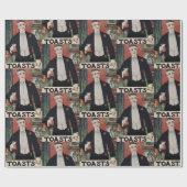 ヴィンテージカクテルパーティー ラッピングペーパー (フラット)