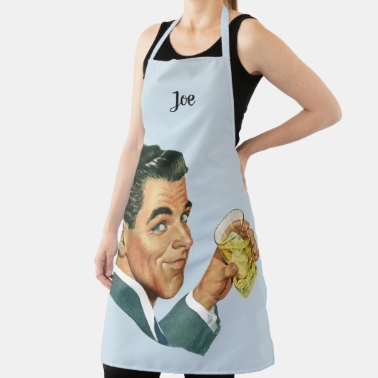 ヴィンテージカクテル飲料、男の飲み物 エプロン (インサイチュ)