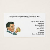 ヴィンテージカクテル飲料、飲用者一覧 (正面)