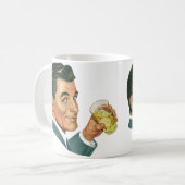 ヴィンテージカクテル飲料、飲用者一覧 コーヒーマグカップ (正面左)