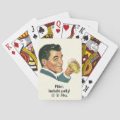 ヴィンテージカクテル飲料、飲用者一覧 トランプ (裏面)