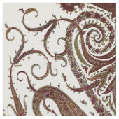 ヴィンテージカシミヤ模様 ファブリック (クローズアップ)