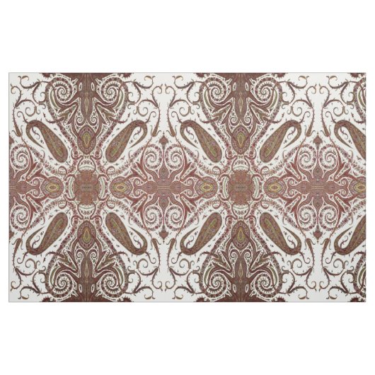 ヴィンテージカシミヤ模様 ファブリック (ファットクウォーター)