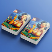 ヴィンテージカジノウーマン トランプ