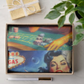 ヴィンテージカジノウーマン 薄葉紙 (ギフト)