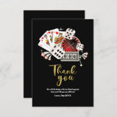ヴィンテージカジノ,トランプのポーカー,大人,サンキューカード サンキューカード (正面/裏面)