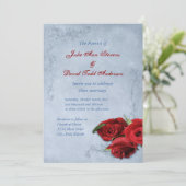 ヴィンテージカスケードブルー結婚ズ 招待状 (スタンド正面)