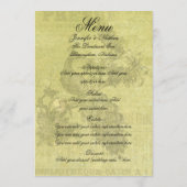 ヴィンテージカスタマイズカード メニュー (裏面)