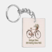 ヴィンテージカスタマイズキーチェーン キーホルダー (正面左)