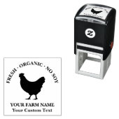 ヴィンテージカスタマイズファミリーファームエッグカートン セルフインキングスタンプ (インサイチュ)