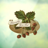 ヴィンテージカスタムいちご果物店レストラン ウィンドウサイン (シート3)