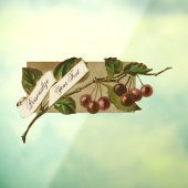 ヴィンテージカスタムさくらんぼレトロフルーツレストラン ウィンドウサイン (シート3)