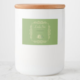 ヴィンテージカスタムの薬草茶ラベル フードラベル