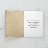 ヴィンテージカスタムウィッチブリュー不気味ハッピーハローウィン カード (内部)