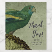 ヴィンテージカスタムオウム ワインラベル (シングルラベル)