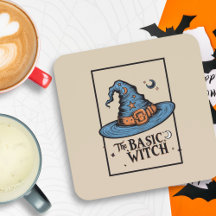 ヴィンテージカスタムオレンジウィッチハットハロウィーンウィッチ