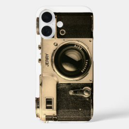 ヴィンテージカスタムカメラiPhone 16ケース iPhone 16ケース