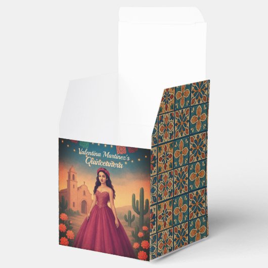 ヴィンテージカスタムキンセアニラレッドドレススタイル フェイバーボックス (オープン)