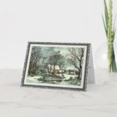 ヴィンテージカスタムクリスマスカード シーズンカード (正面)