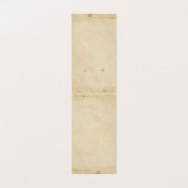 ヴィンテージカスタムシック張りイヤリング表示カード 名刺 (外部フラット)