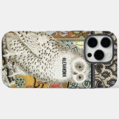 ヴィンテージカスタムスノーフクロウアールデコアールヌーボー Case-Mate iPhoneケース (裏面 (横))
