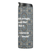 ヴィンテージカスタムタイルnowruzイランの新年ギフト タンブラー (回転右)