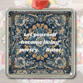 ヴィンテージカスタムタイルnowruzイランの新年ギフト メタルオーナメント