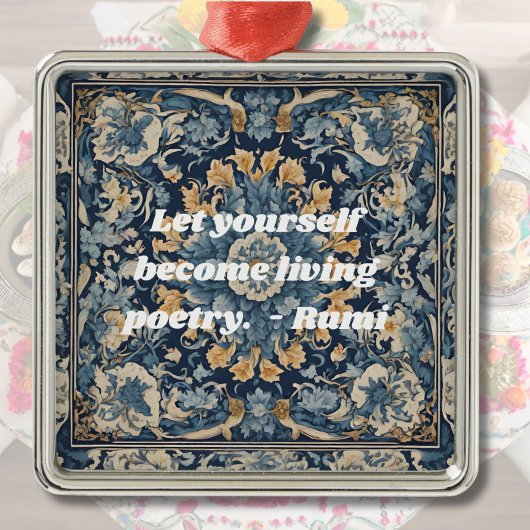 ヴィンテージカスタムタイルnowruzイランの新年ギフト メタルオーナメント