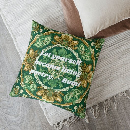 ヴィンテージカスタムタイルNowruzペルシャ新年ギフト クッション