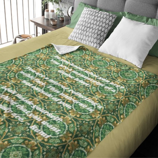 ヴィンテージカスタムタイルNowruzペルシャ新年ギフト シェルパブランケット