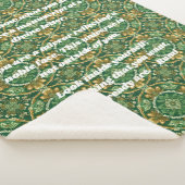 ヴィンテージカスタムタイルNowruzペルシャ新年ギフト シェルパブランケット (3/4)