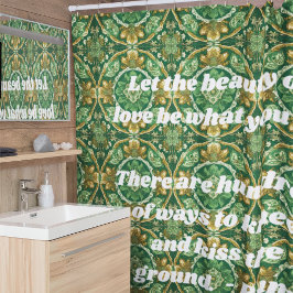 ヴィンテージカスタムタイルNowruzペルシャ新年ギフト シャワーカーテン