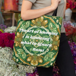 ヴィンテージカスタムタイルNowruzペルシャ新年ギフト トートバッグ