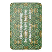 ヴィンテージカスタムタイルNowruzペルシャ新年ギフト バスマット (正面縦)