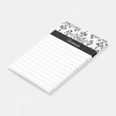 ヴィンテージカスタムデイジーフローラアートラインスティッキー ポストイット (アングル)