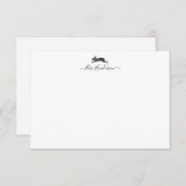 ヴィンテージカスタムハレうさぎノートカード ノートカード (正面/裏面)